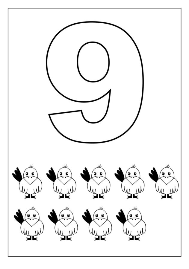 Dibujos para colorear e imprimir Numbers