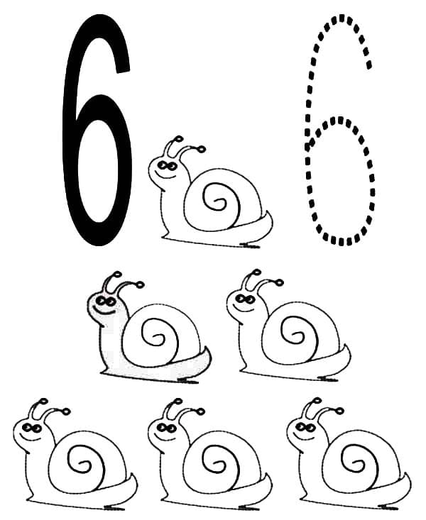 Dibujos para colorear e imprimir Numbers