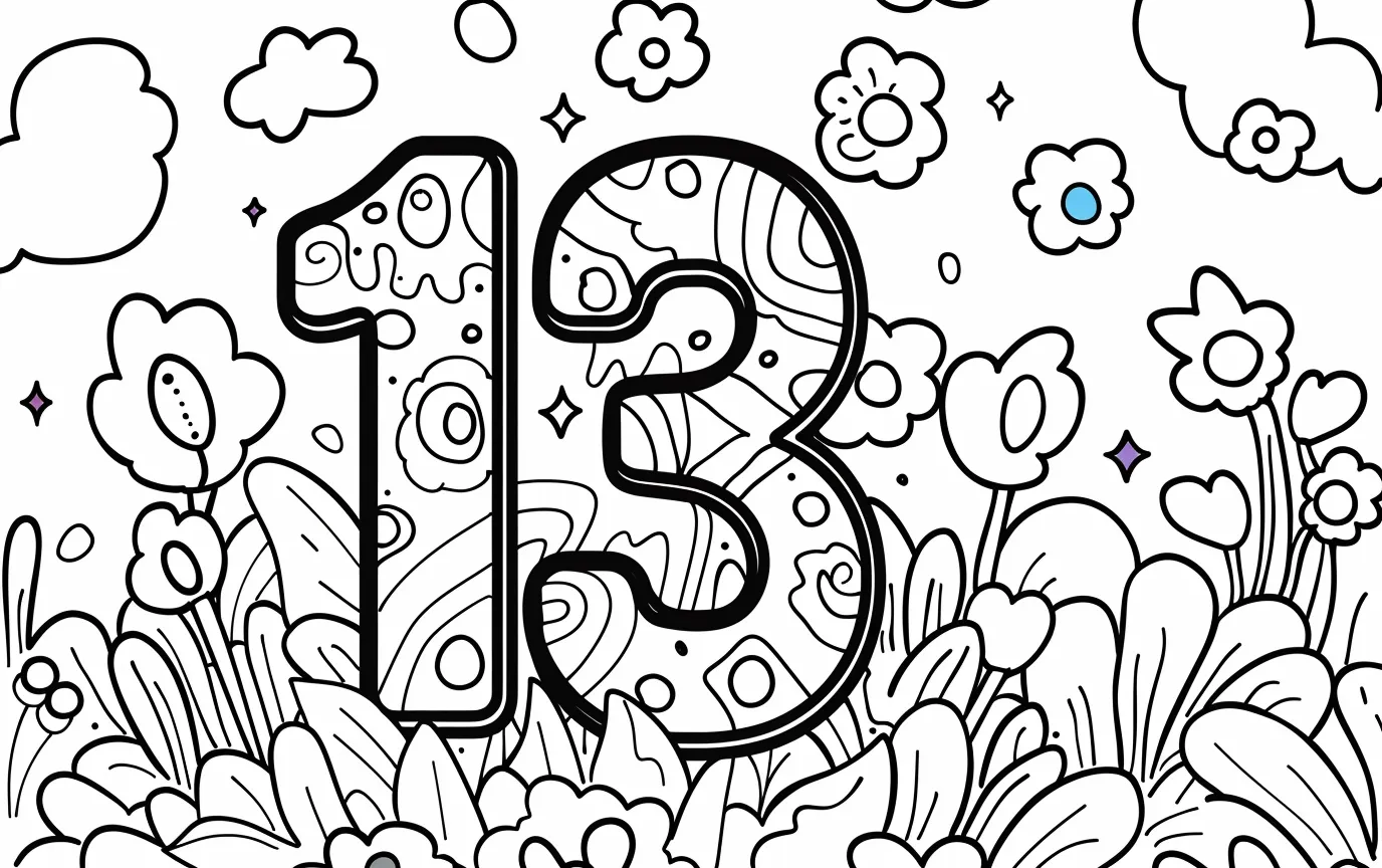 Dibujos para colorear e imprimir Numbers