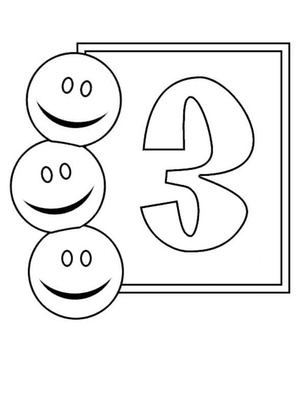 Dibujos para colorear e imprimir Numbers