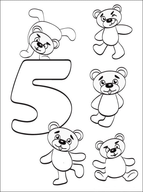 Dibujos para colorear e imprimir Numbers