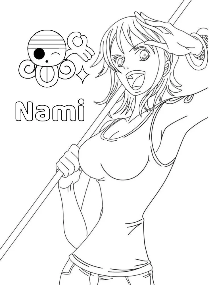 Dibujos para colorear e imprimir One Piece