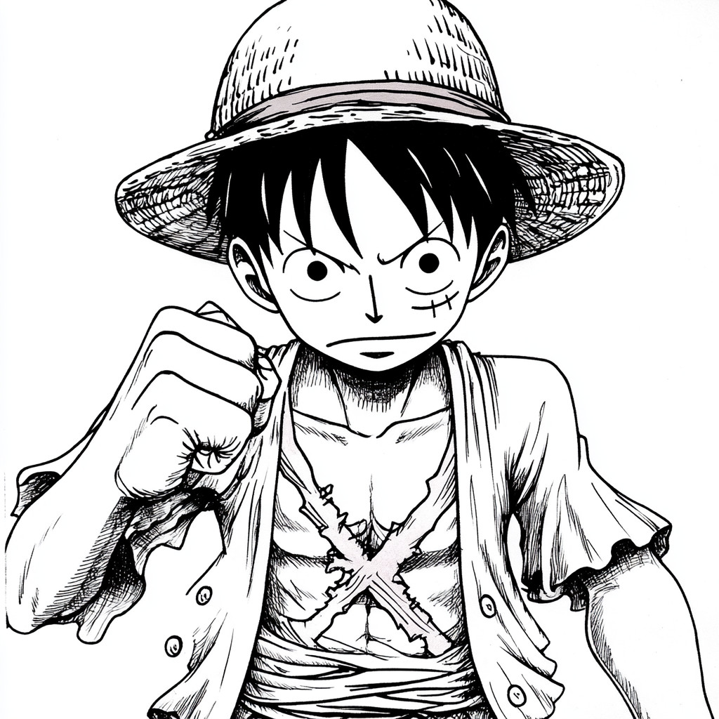 Dibujos para colorear e imprimir One Piece