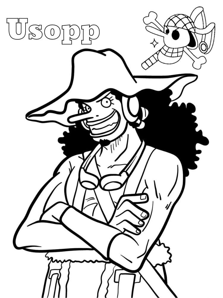 Dibujos para colorear e imprimir One Piece