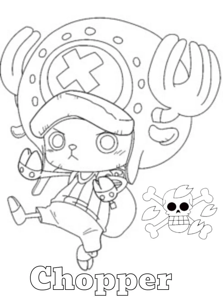 Dibujos para colorear e imprimir One Piece