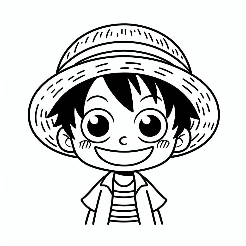 Dibujos para colorear e imprimir One Piece