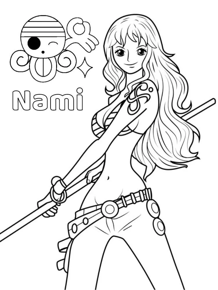 Dibujos para colorear e imprimir One Piece