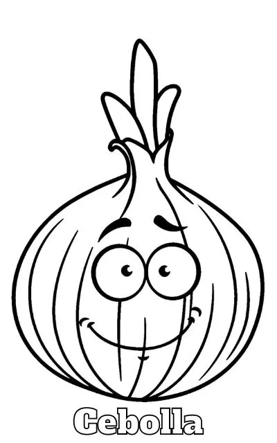 Dibujos para colorear e imprimir Onion