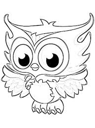 Dibujos para colorear e imprimir Owl