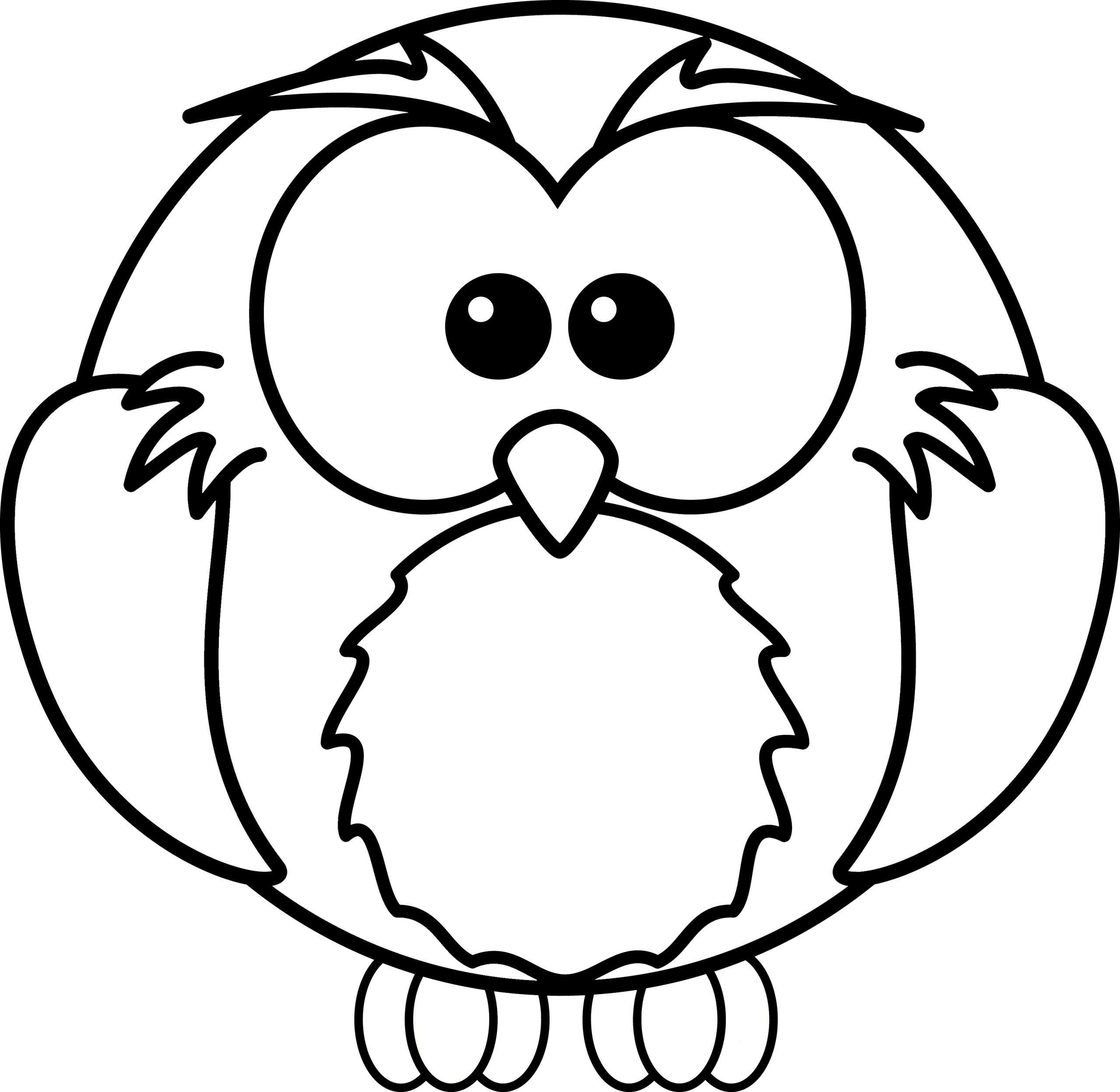 Dibujos para colorear e imprimir Owl