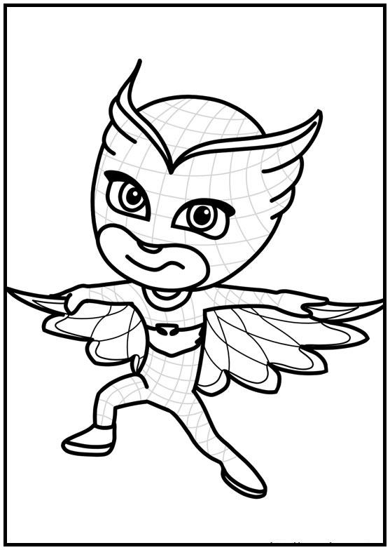 PJ Masks coloring pages 11