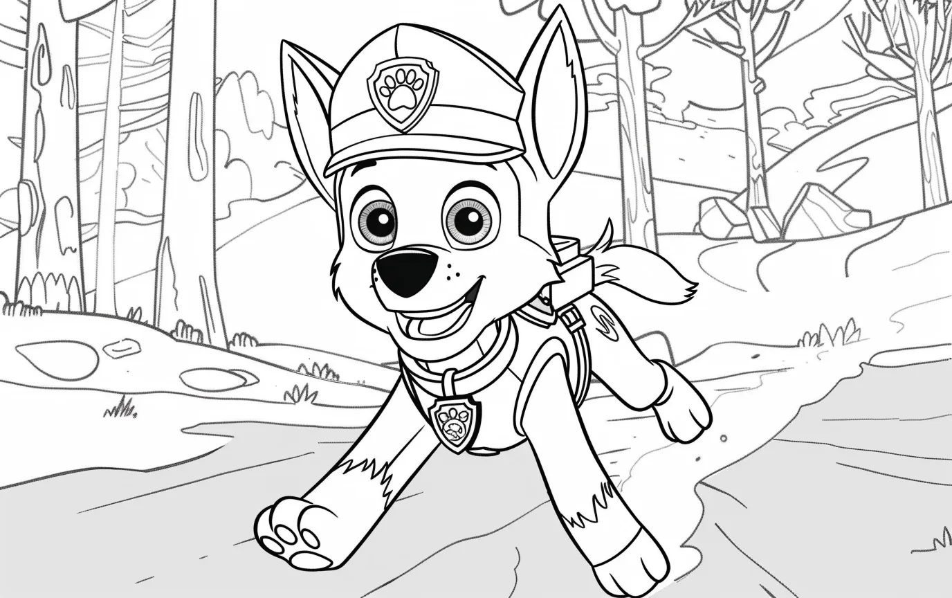 Dibujos para colorear e imprimir Paw Patrol