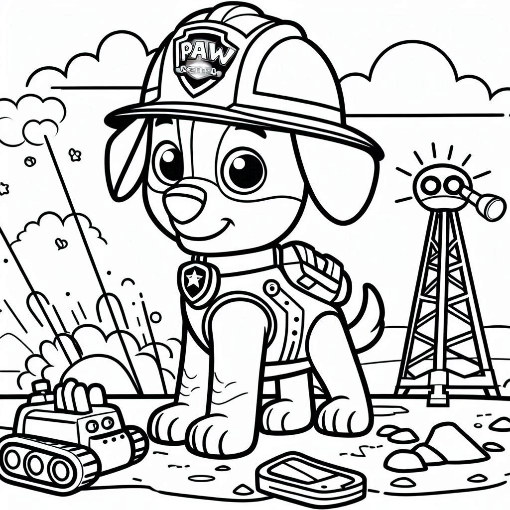 Dibujos para colorear e imprimir Paw Patrol