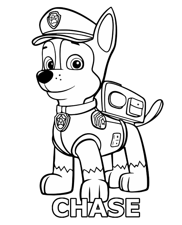 Dibujos para colorear e imprimir Paw Patrol