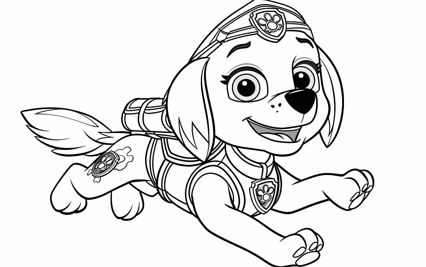 Dibujos para colorear e imprimir Paw Patrol