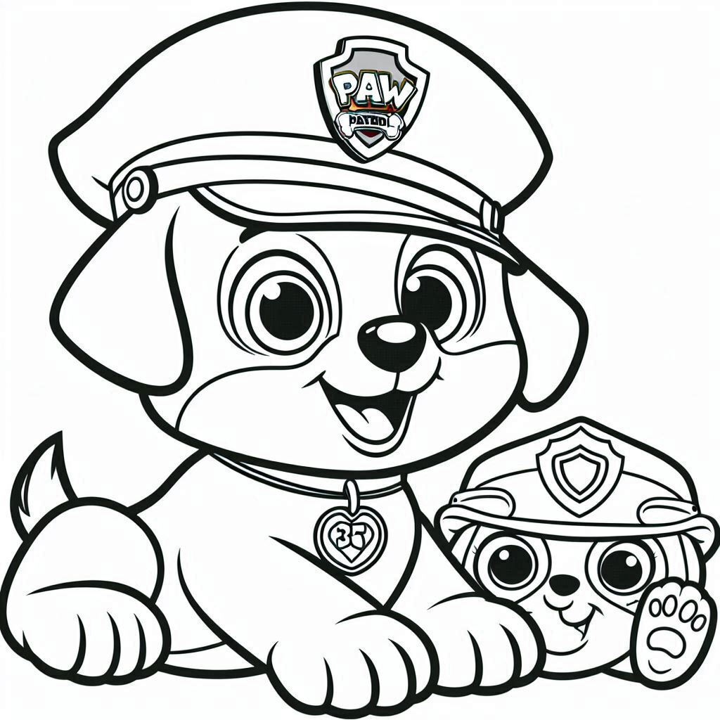 Dibujos para colorear e imprimir Paw Patrol