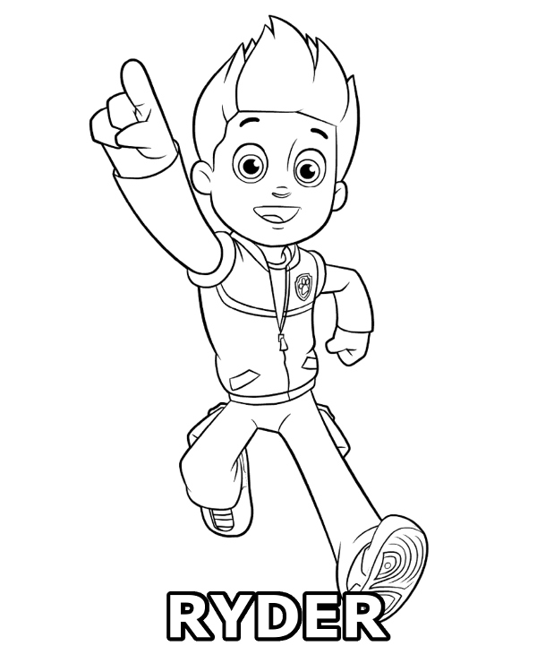 Dibujos para colorear e imprimir Paw Patrol