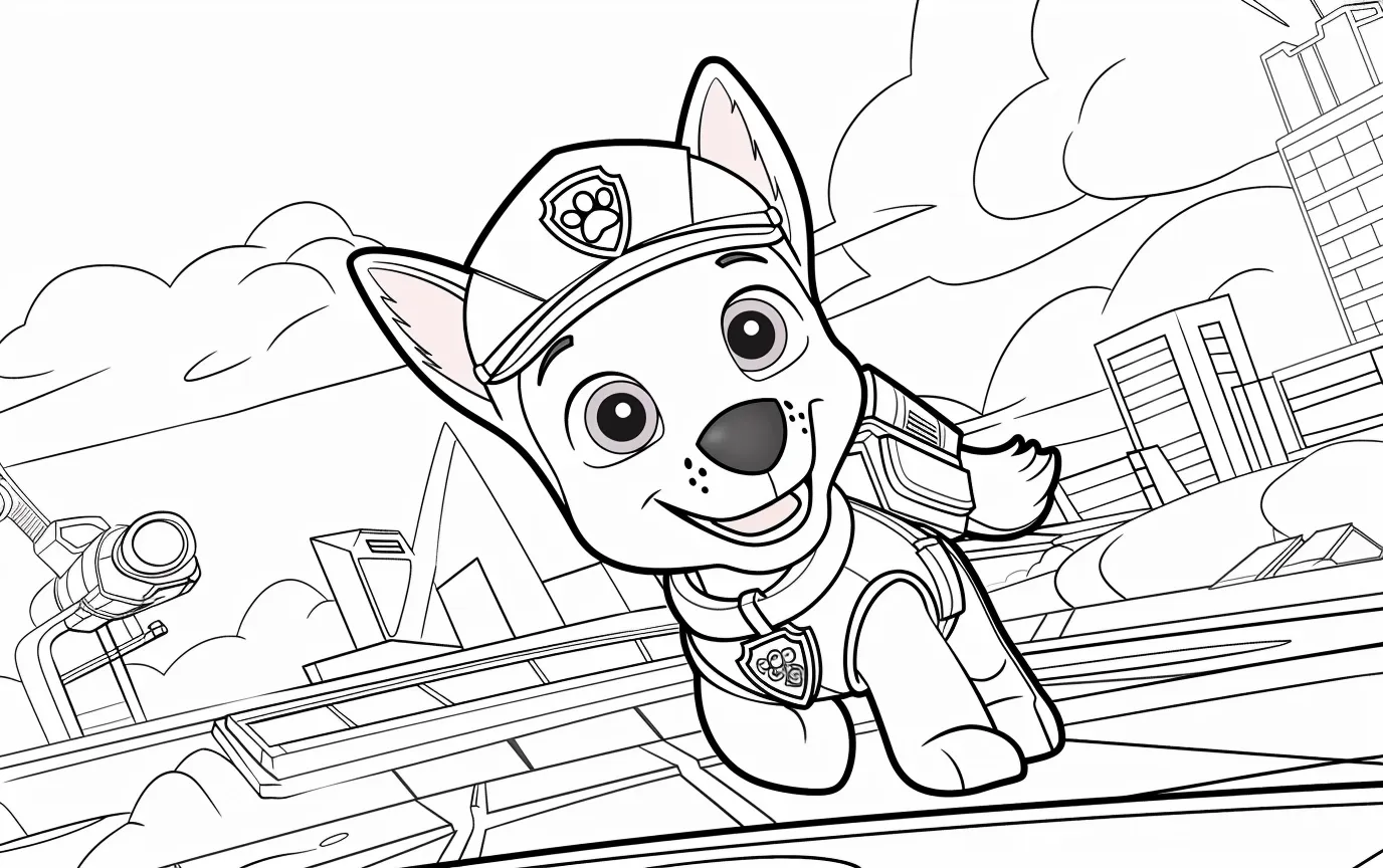 Dibujos para colorear e imprimir Paw Patrol