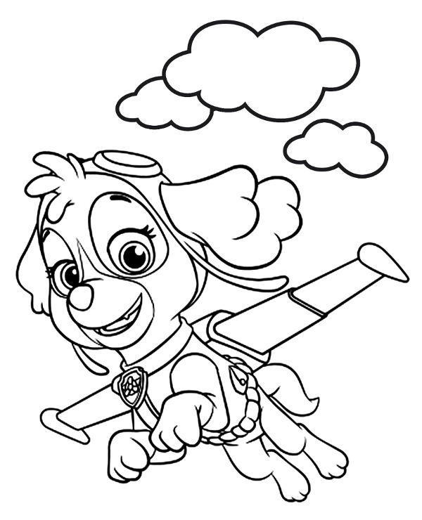 Dibujos para colorear e imprimir Paw Patrol