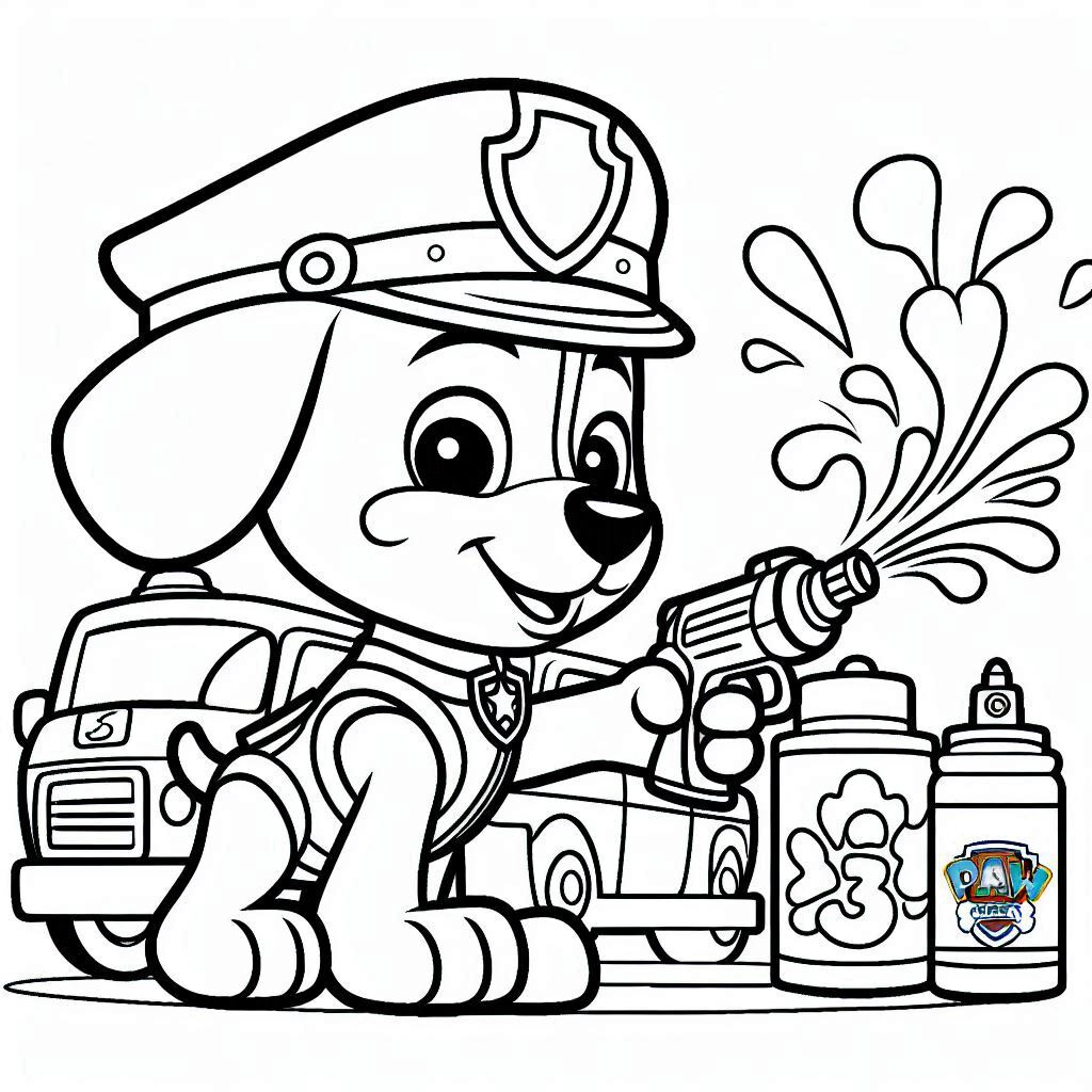 Dibujos para colorear e imprimir Paw Patrol