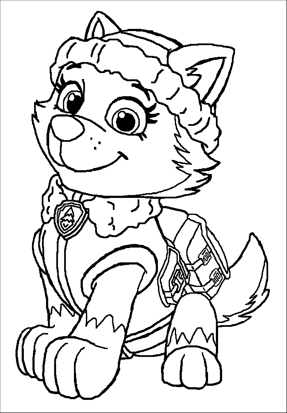 Dibujos para colorear e imprimir Paw Patrol