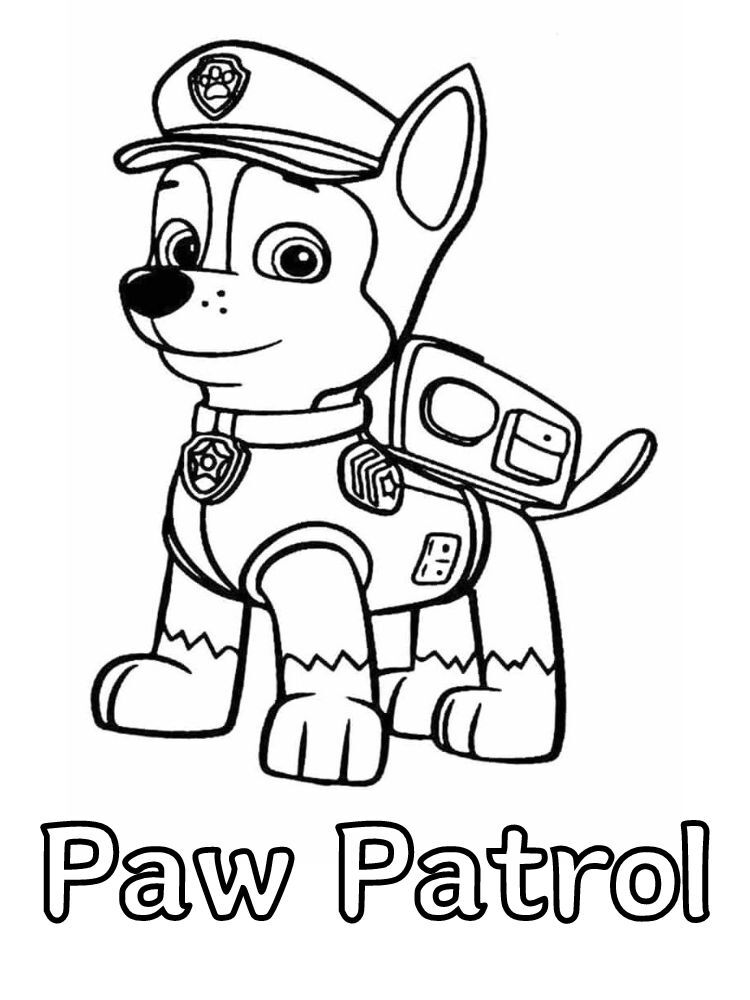 Dibujos para colorear e imprimir Paw Patrol