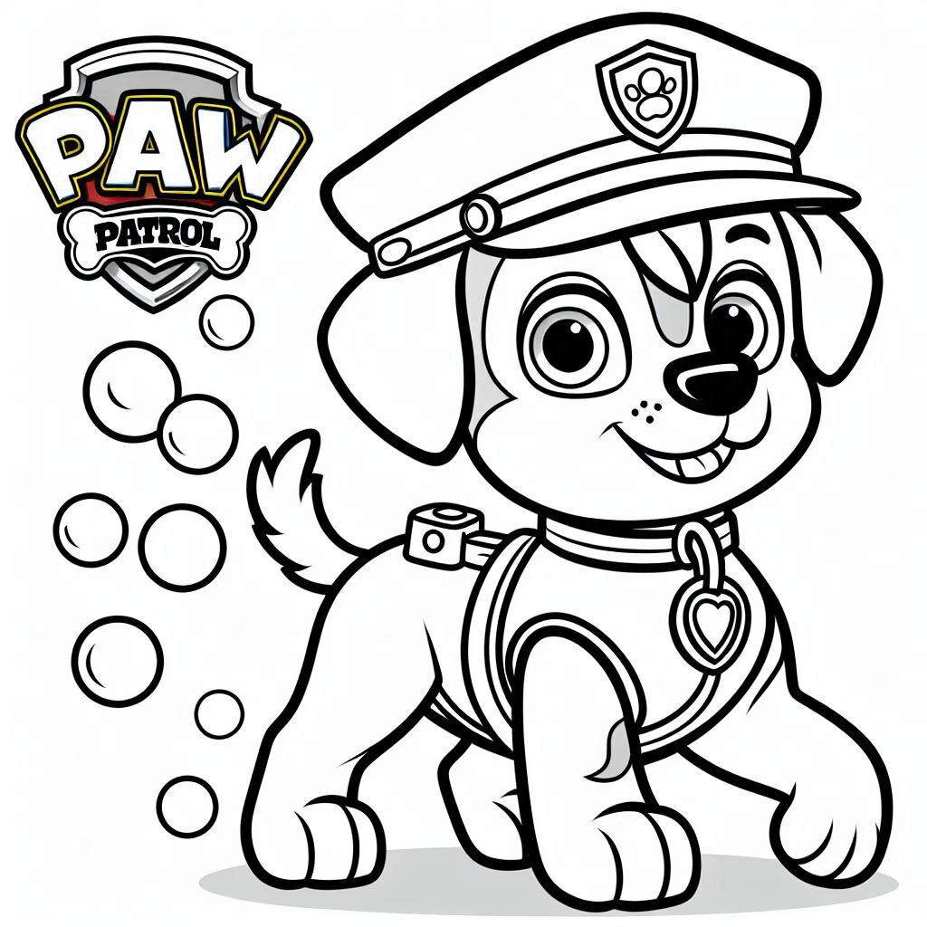 Dibujos para colorear e imprimir Paw Patrol