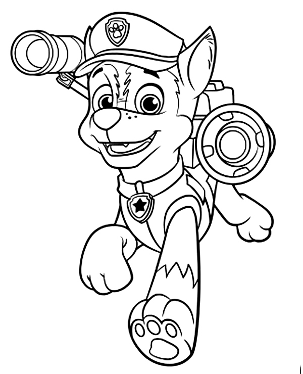 Dibujos para colorear e imprimir Paw Patrol