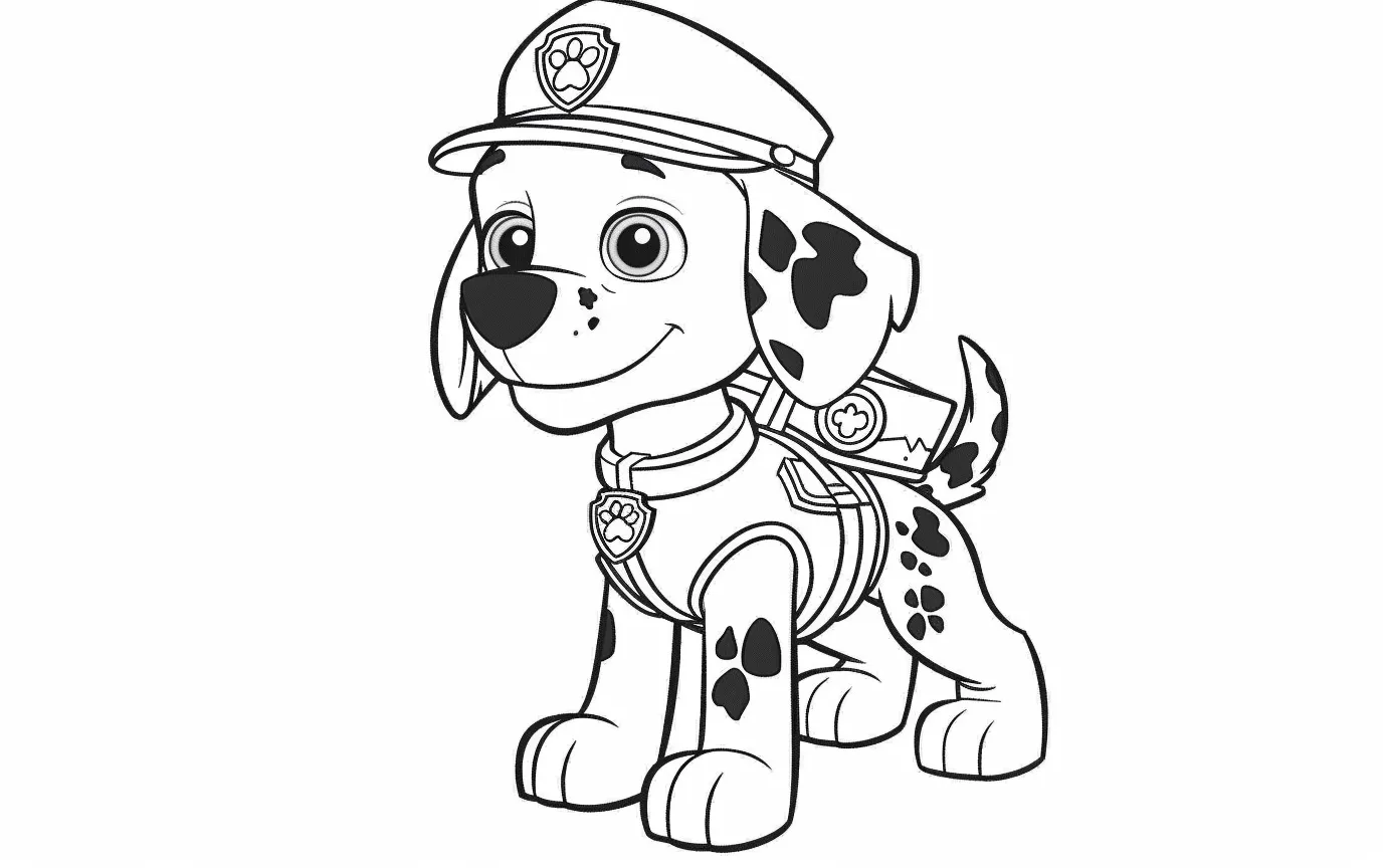 Dibujos para colorear e imprimir Paw Patrol