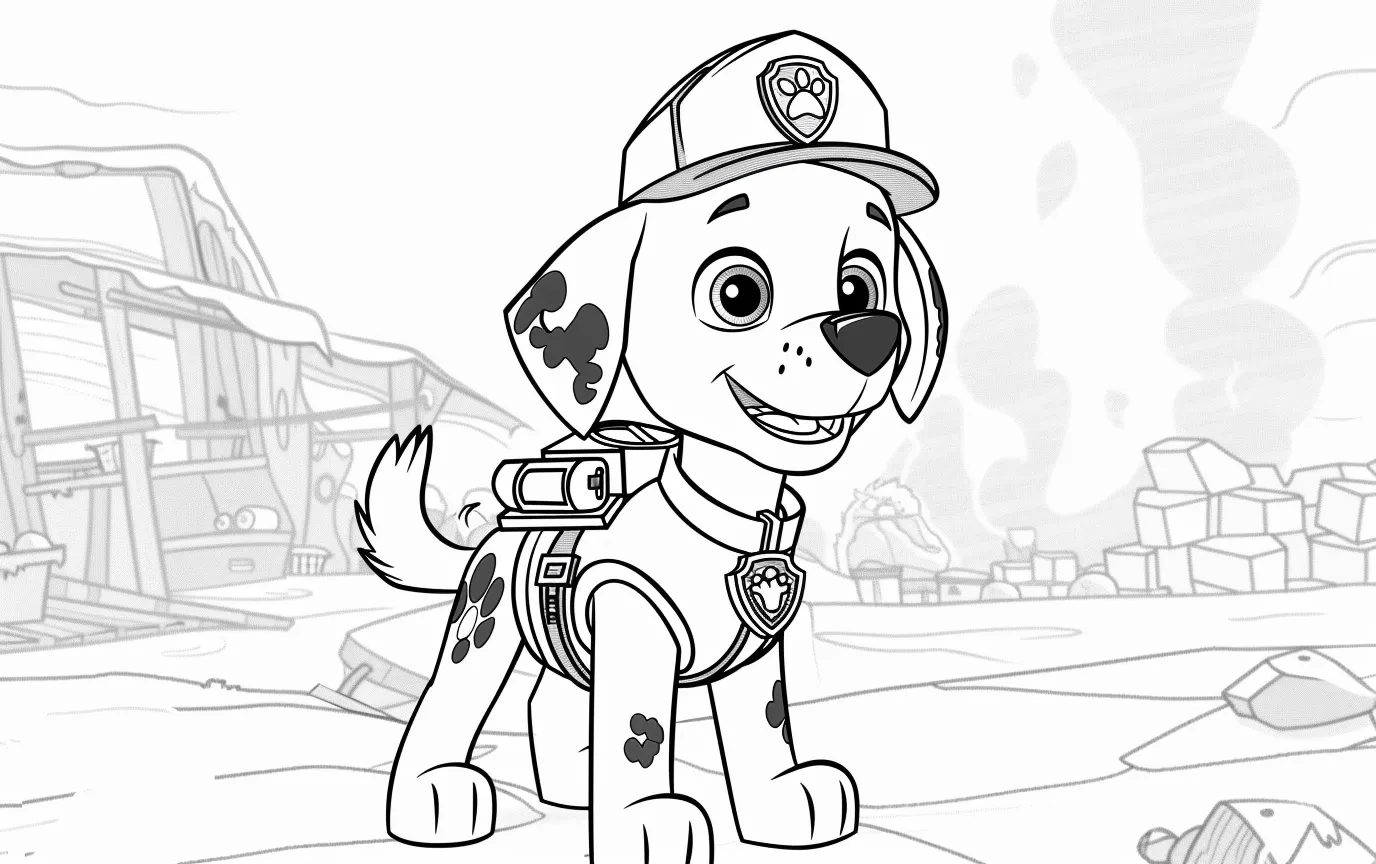 Dibujos para colorear e imprimir Paw Patrol