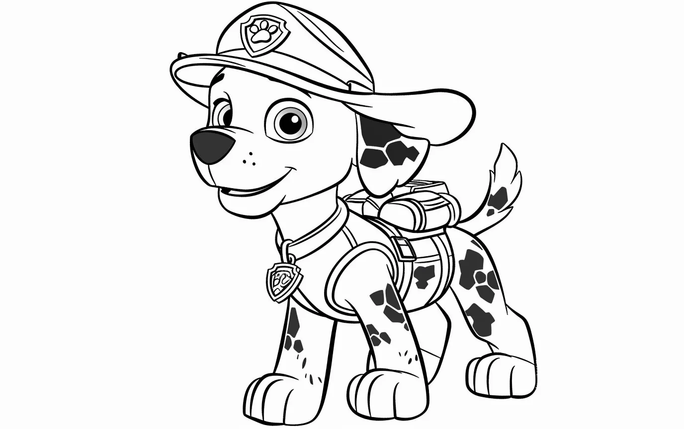 Dibujos para colorear e imprimir Paw Patrol