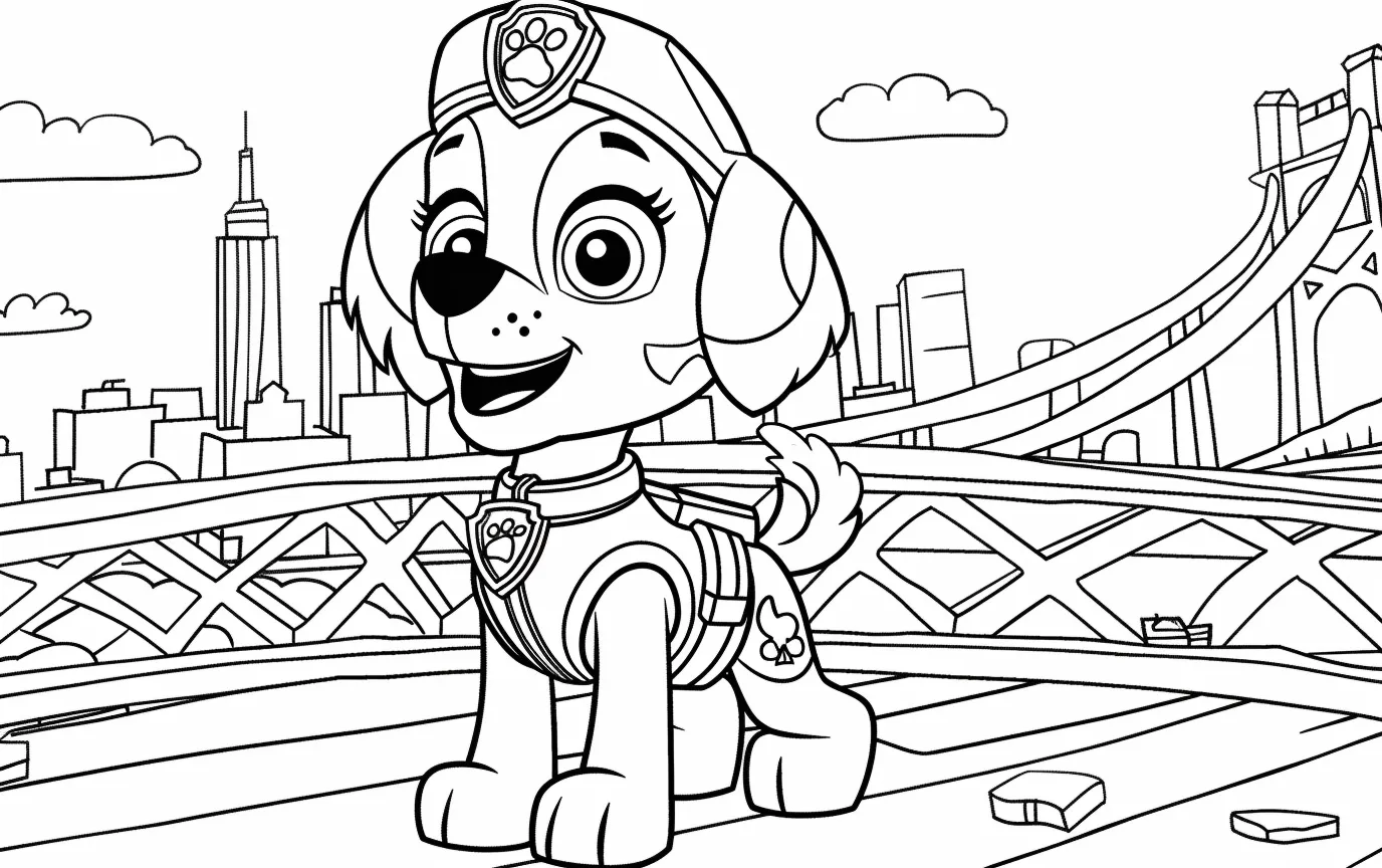 Dibujos para colorear e imprimir Paw Patrol