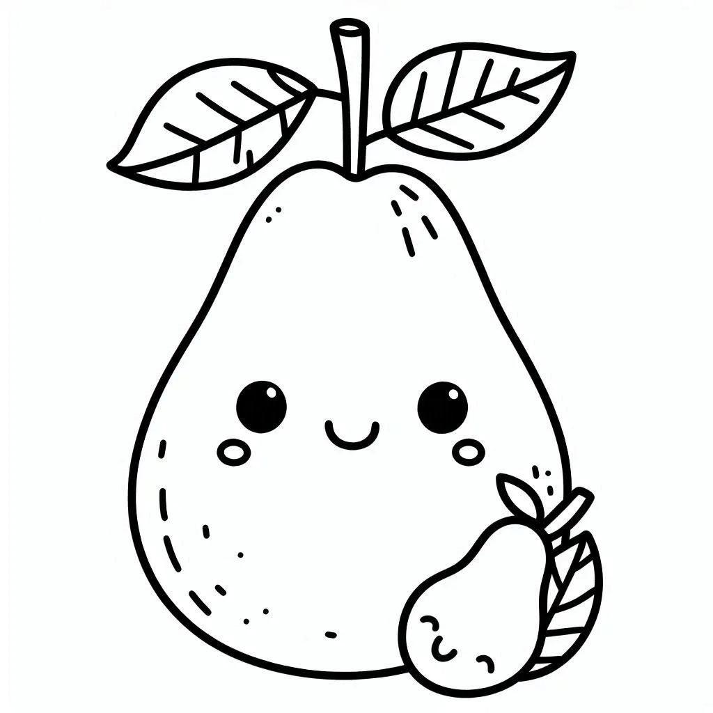 Dibujos para colorear e imprimir Pear