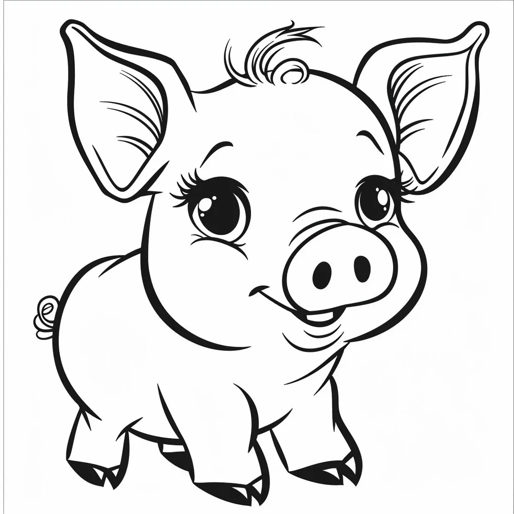 Dibujos para colorear e imprimir Pig