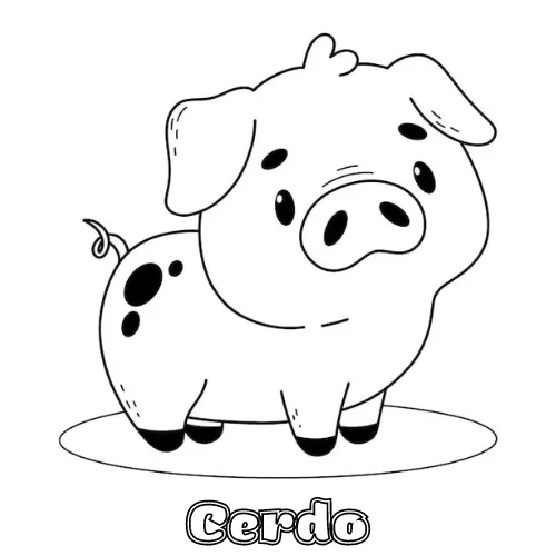 Dibujos para colorear e imprimir Pig