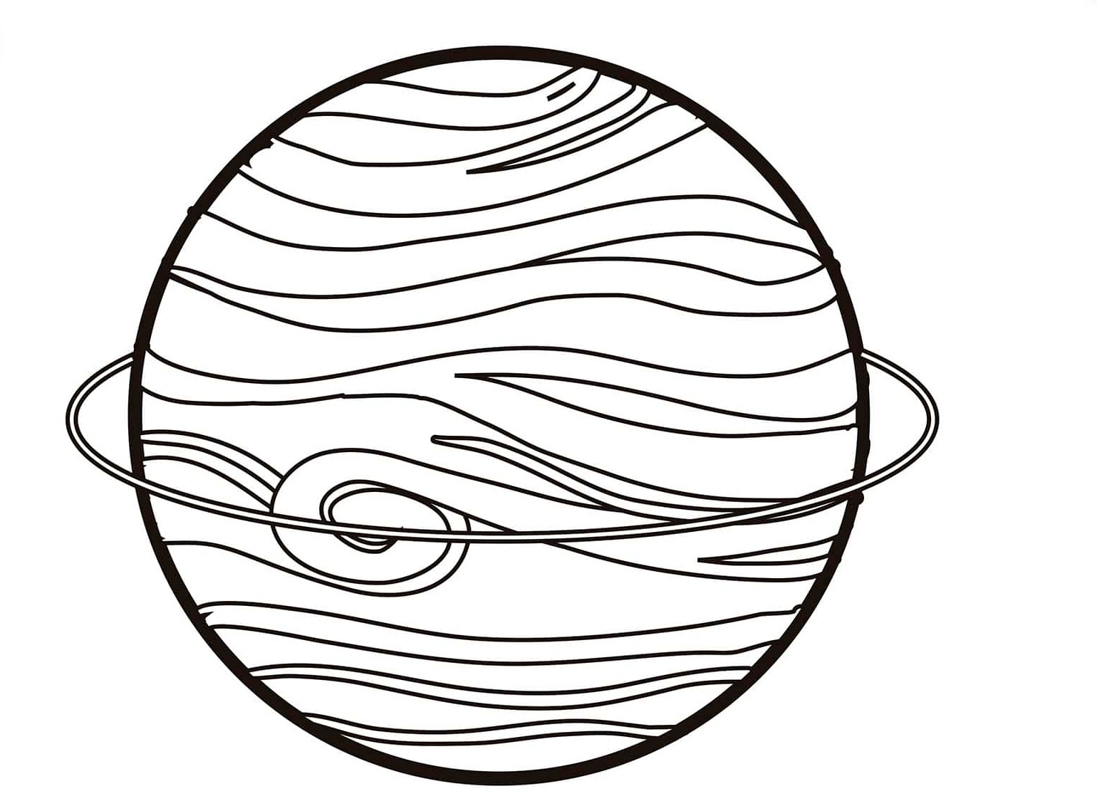 Dibujos para colorear e imprimir Planets