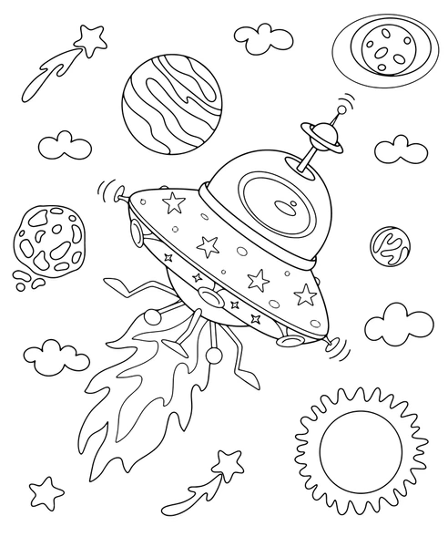 Dibujos para colorear e imprimir Planets