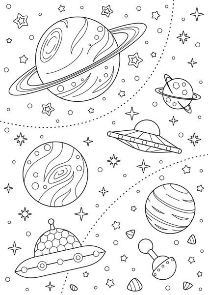 Dibujos para colorear e imprimir Planets