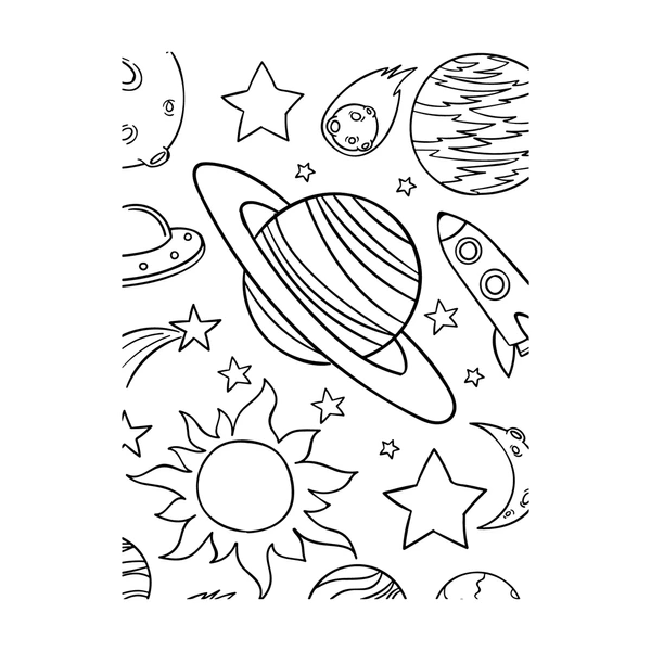 Dibujos para colorear e imprimir Planets