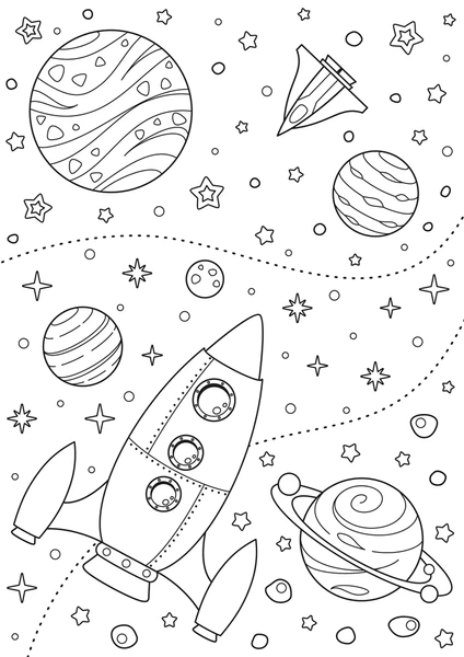 Dibujos para colorear e imprimir Planets