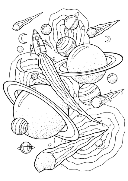 Dibujos para colorear e imprimir Planets