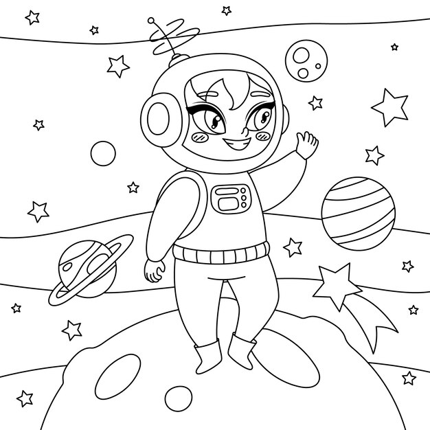 Dibujos para colorear e imprimir Planets