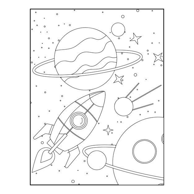 Dibujos para colorear e imprimir Planets