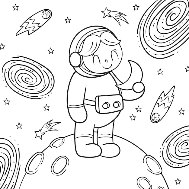 Dibujos para colorear e imprimir Planets