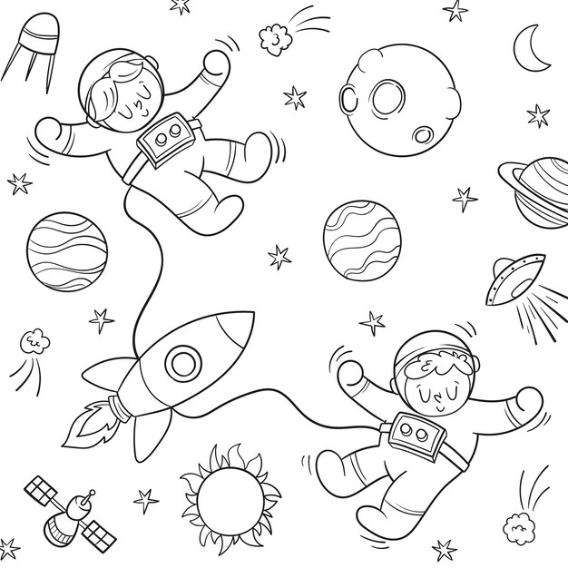 Dibujos para colorear e imprimir Planets