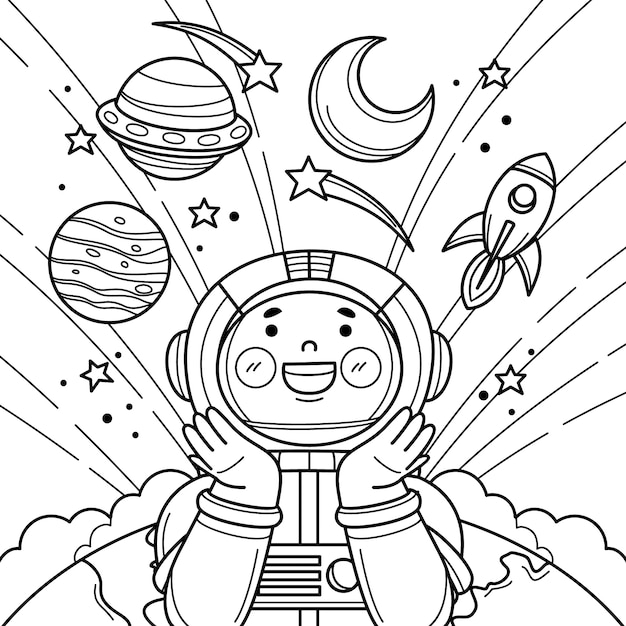 Dibujos para colorear e imprimir Planets