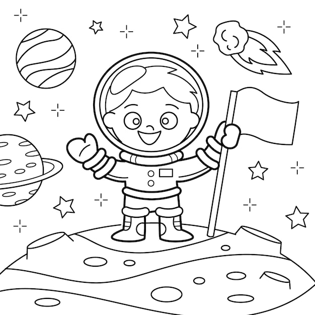 Dibujos para colorear e imprimir Planets