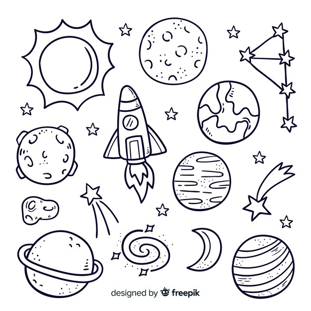 Dibujos para colorear e imprimir Planets