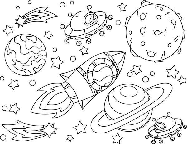 Dibujos para colorear e imprimir Planets