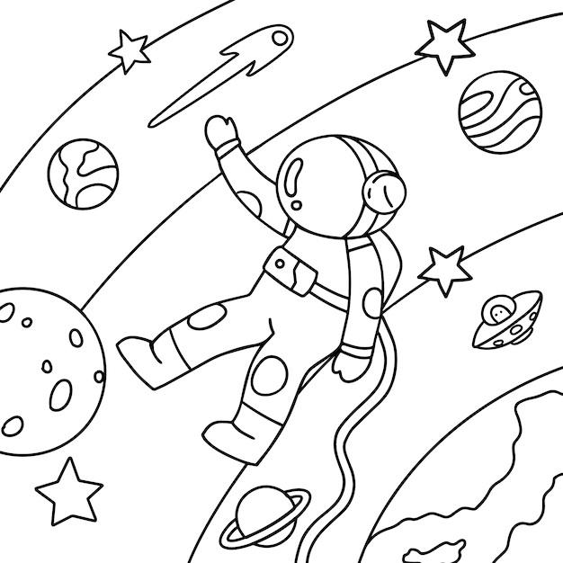 Dibujos para colorear e imprimir Planets